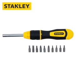 스탠리 10way 라쳇 스크류 드라이버 세트 68-010
