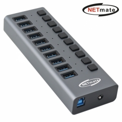 강원전자 넷메이트 USB3.0 10포트 허브 NM-UH310