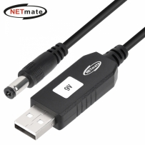 강원전자 넷메이트 USB 전원 9V 승압 케이블 NM-UV59