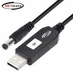 강원전자 넷메이트 USB 전원 9V 승압 케이블 NM-UV59