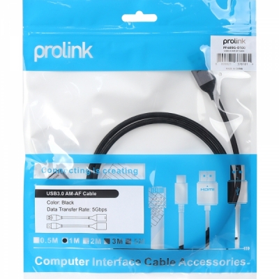 프로링크 USB3.0 연장 AM-AF 케이블 1m PF489G-0100