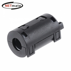 강원전자 넷메이트 고주파 노이즈 필터(페라이트 코어/9mm/블랙) NM-NF90N