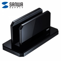 강원전자 산와서플라이 노트북 아크릴 수직 스탠드 PDA-STN32BKN