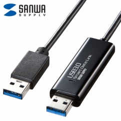 강원전자 산와서플라이 USB3.0 KM 데이터 통신 컨버터(키보드/마우스 공유) KB-USB-LINK4