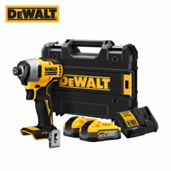 디월트 20V MAX 충전 임팩트 드라이버 세트(파워스택 5.0Ah 2팩) DCF809H2T-KR