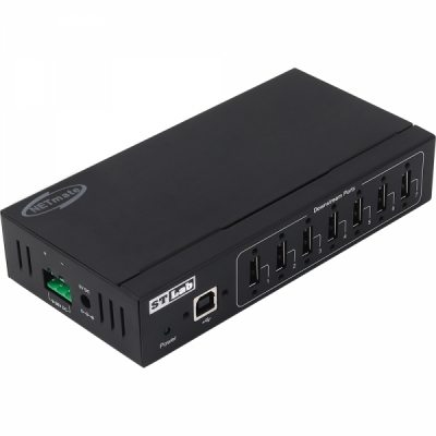 강원전자 넷메이트 산업용 USB2.0 7포트 허브 IU-180