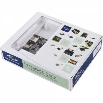 강원전자 넷메이트 USB3.1 Gen2 2포트 PCI Express 카드(슬림PC겸용) U-1770