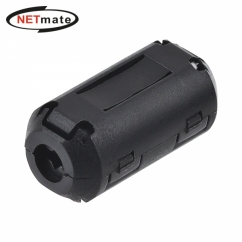 강원전자 넷메이트 고주파 노이즈 필터(페라이트 코어/3.5mm/블랙) NM-NF35N
