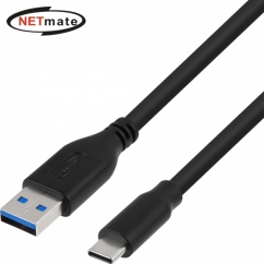 강원전자 넷메이트 USB3.1(3.0) C타입 AM-CM 케이블 3m (블랙) NMC-CA330B