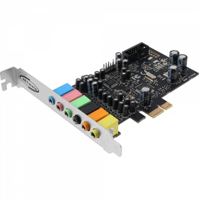 강원전자 넷메이트 PCI Express 7.1 사운드 카드(슬림PC겸용) NM-SWS71