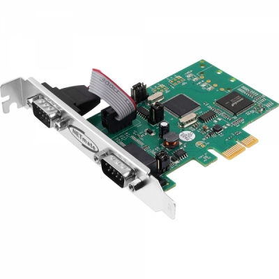 강원전자 넷메이트 PCI Express 2포트 RS422/485 시리얼카드(슬림PC겸용) NM-SSP422