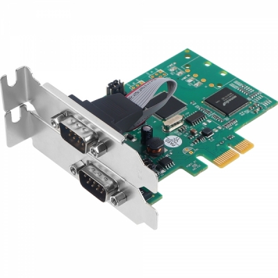강원전자 넷메이트 PCI Express 2포트 RS422/485 시리얼카드(슬림PC겸용) NM-SSP422