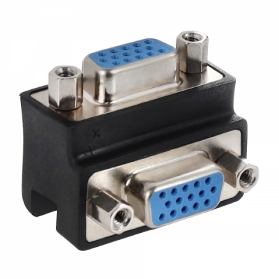 강원전자 넷메이트 3열 15F / 15F 꺾임 젠더 NM-HD15FFA