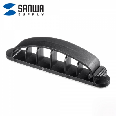 강원전자 산와서플라이 원터치 케이블 정리 홀더(3개) CA-513