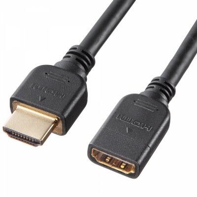 강원전자 산와서플라이 8K 60Hz HDMI 2.1 연장 케이블 1m KM-HD20-UEN10