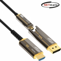 강원전자 넷메이트 DisplayPort to HDMI Hybrid AOC 케이블 30m NM-DHP30DG