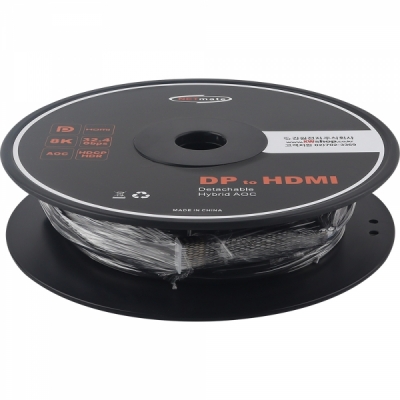강원전자 넷메이트 DisplayPort to HDMI Hybrid AOC 케이블 50m NM-DHP50DG