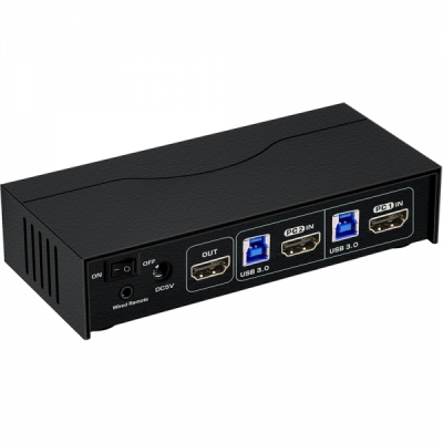 강원전자 넷메이트 8K 60Hz HDMI KVM 2:1 스위치(USB) NM-HK8602P