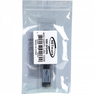 강원전자 넷메이트 40G 싱글모드 QSFP+ LR4 광 모듈(10km) NM-SFS40G