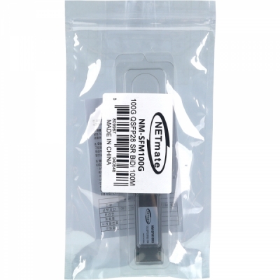 강원전자 넷메이트 100G 멀티모드 QSFP28 SR BiDi 광 모듈(100m) NM-SFM100G