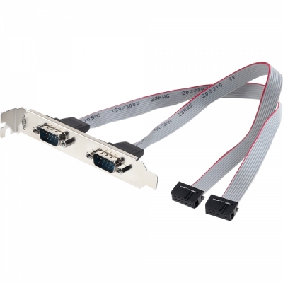 강원전자 넷메이트 시리얼 2포트 브라켓 케이블 0.3m NMB-S952N