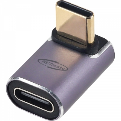 강원전자 넷메이트 USB4 CM/CF 상하 꺾임 젠더 NM-UG4CUA
