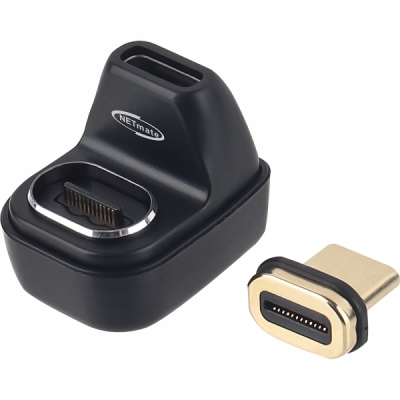 강원전자 넷메이트 USB4 마그네틱 CM/CF 꺾임 젠더 NM-UG4CMF