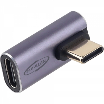 강원전자 넷메이트 USB4 CM/CF 좌우 꺾임 젠더 NM-UG4CSA