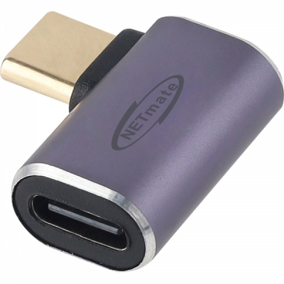강원전자 넷메이트 USB4 CM/CF 좌우 꺾임 젠더 NM-UG4CLA