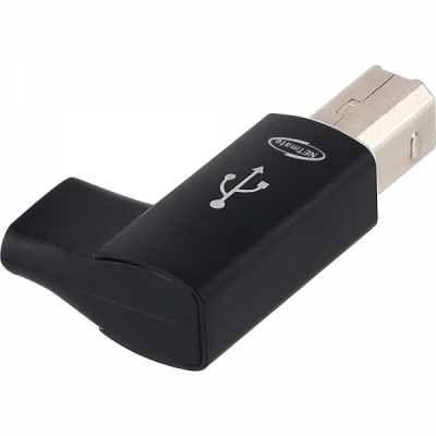 강원전자 넷메이트 USB2.0 BM/CF 왼쪽 꺾임 젠더 NM-UGBMCFA