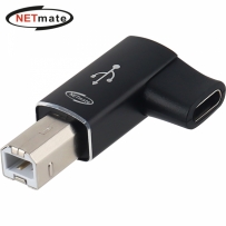 강원전자 넷메이트 USB2.0 BM/CF 왼쪽 꺾임 젠더 NM-UGBMCFA