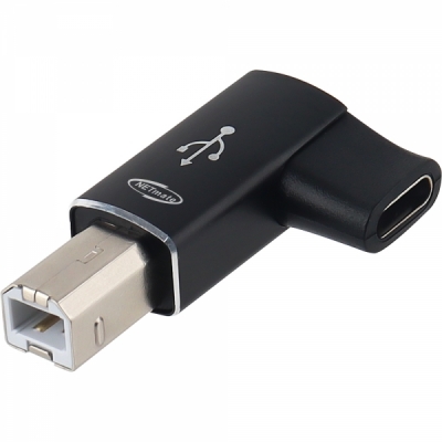 강원전자 넷메이트 USB2.0 BM/CF 왼쪽 꺾임 젠더 NM-UGBMCFA