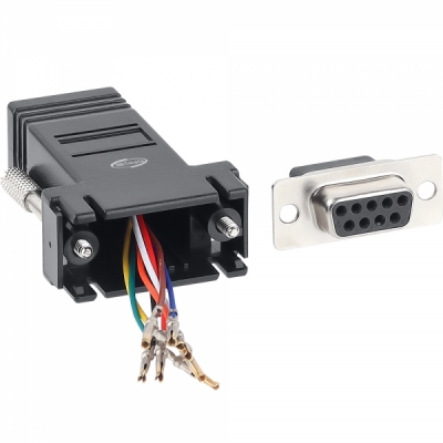 강원전자 넷메이트 DB9F / RJ-45 조합 커넥터 NM-G945FF