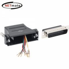 강원전자 넷메이트 DB25M / RJ-45 조합 커넥터 NM-G2545MF
