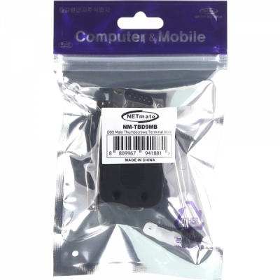 강원전자 넷메이트 DB9M / 터미널 블록 조합 커넥터 (스크류 방식) NM-TBD9MB