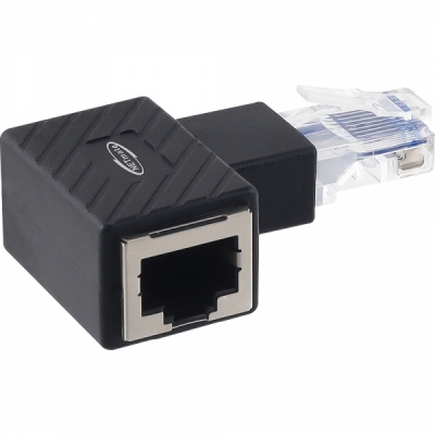 강원전자 넷메이트 RJ-45 오른쪽 꺾임 젠더 NM-RG01