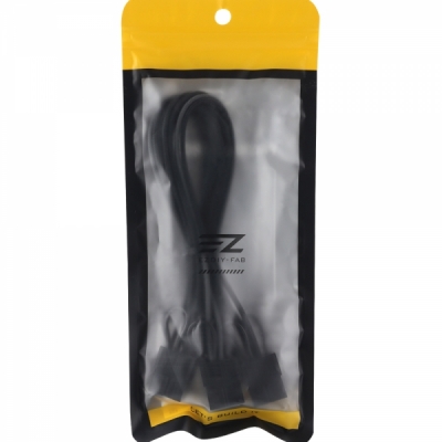 강원전자 넷메이트 12VHPWR to PCI-E 8핀x3 변환 슬리빙 케이블 0.3m (블랙/그레이) [EZDIY-FAB] NM-DPR1866