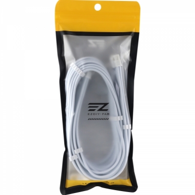 강원전자 넷메이트 PCI-E 5.0 12VHPWR 슬리빙 케이블 0.6m (올화이트) [EZDIY-FAB] NM-DPR1925