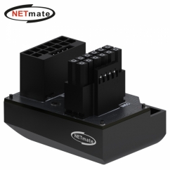 강원전자 넷메이트 450W 12VHPWR 변환 어댑터 (블랙/STD 180도) [EZDIY-FAB] NM-DPI18916