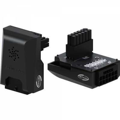 강원전자 넷메이트 450W 12VHPWR 변환 어댑터 (블랙/RVS 90도) [EZDIY-FAB] NM-DPI18918