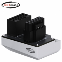 강원전자 넷메이트 450W 12VHPWR 변환 어댑터 (화이트/STD 180도) [EZDIY-FAB] NM-DPI18920