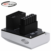 강원전자 넷메이트 450W 12VHPWR 변환 어댑터 (화이트/RVS 180도) [EZDIY-FAB] NM-DPI18921