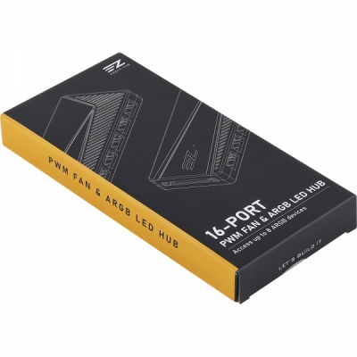 강원전자 넷메이트 ARGB 8포트 & PWM 8포트 팬허브 [EZDIY-FAB] NM-DPC1741