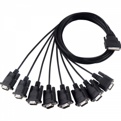 MOXA 8포트 시리얼카드 케이블 1m CBL-M68M9x8-100