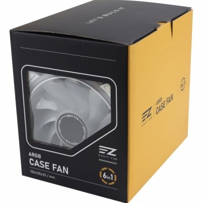 강원전자 넷메이트 Moonlight ARGB 120mm 쿨링팬(화이트/6PACK + 팬허브 + 리모컨) [EZDIY-FAB] NM-DPI1174