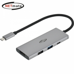 강원전자 넷메이트 USB Type C 5 in 1 멀티 허브 NM-TCM05