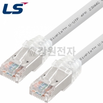 LS전선 CAT.6A UTP Slim 랜 케이블 2m (그레이) NMX-LS6AUS20G