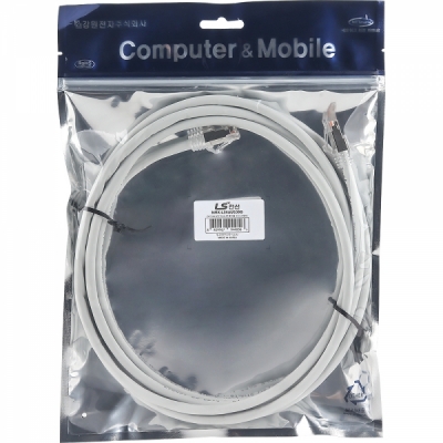 LS전선 CAT.6A UTP Slim 랜 케이블 3m (그레이) NMX-LS6AUS30G