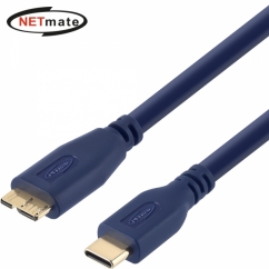 강원전자 넷메이트 USB3.0 CM-MicroB 케이블 1m NM-UCM310DB