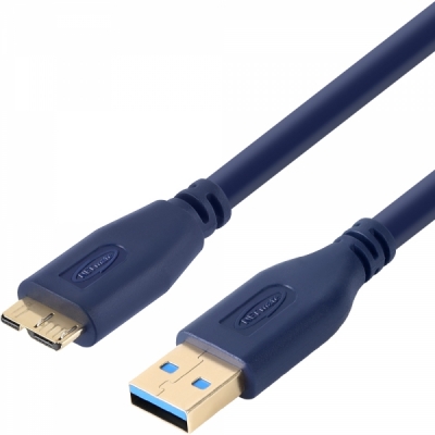 강원전자 넷메이트 USB3.0 AM-MicroB 케이블 0.5m NM-UM305DB